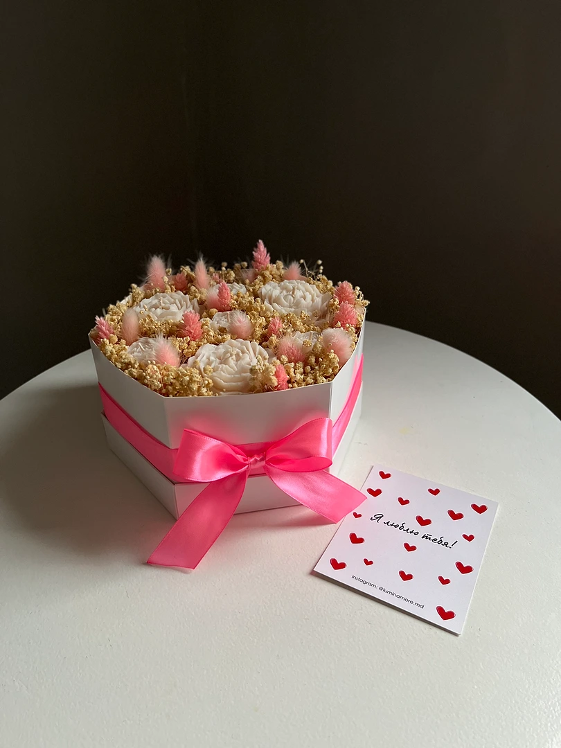 Корзинка «пионы»