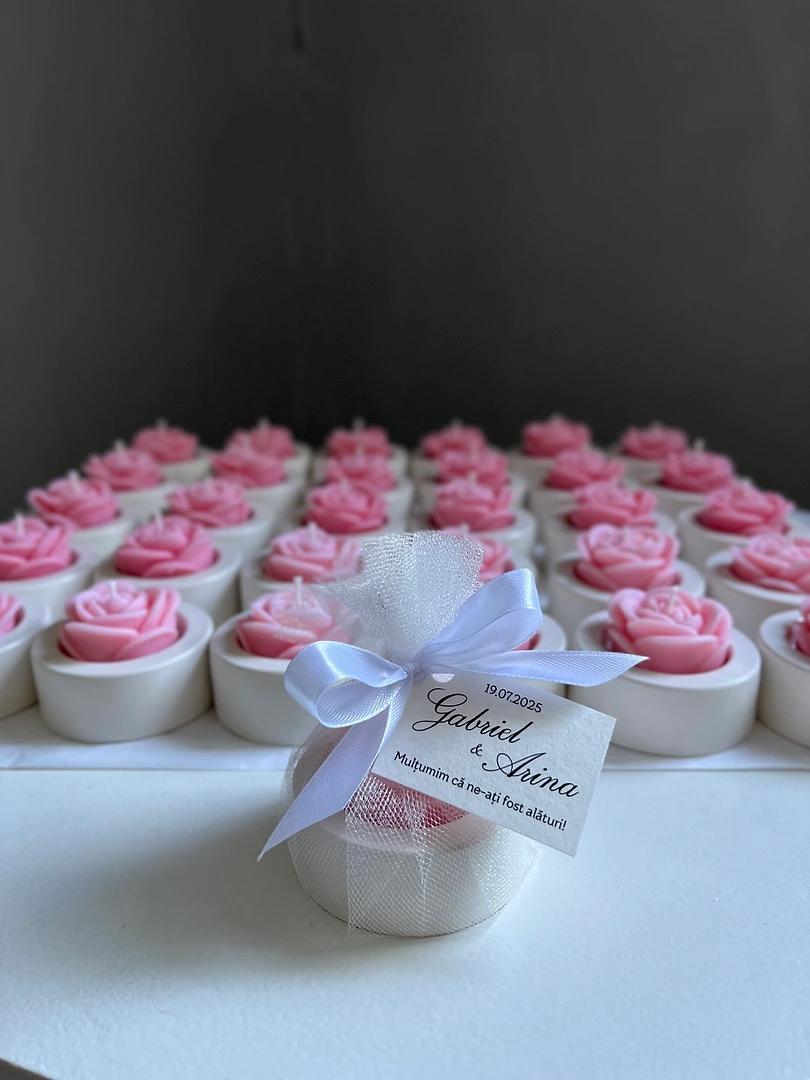 Роза в кашпо