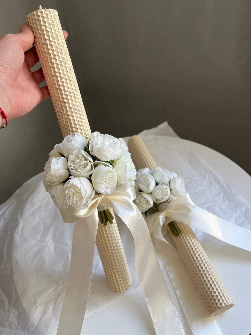 Венчальный набор "Пион"