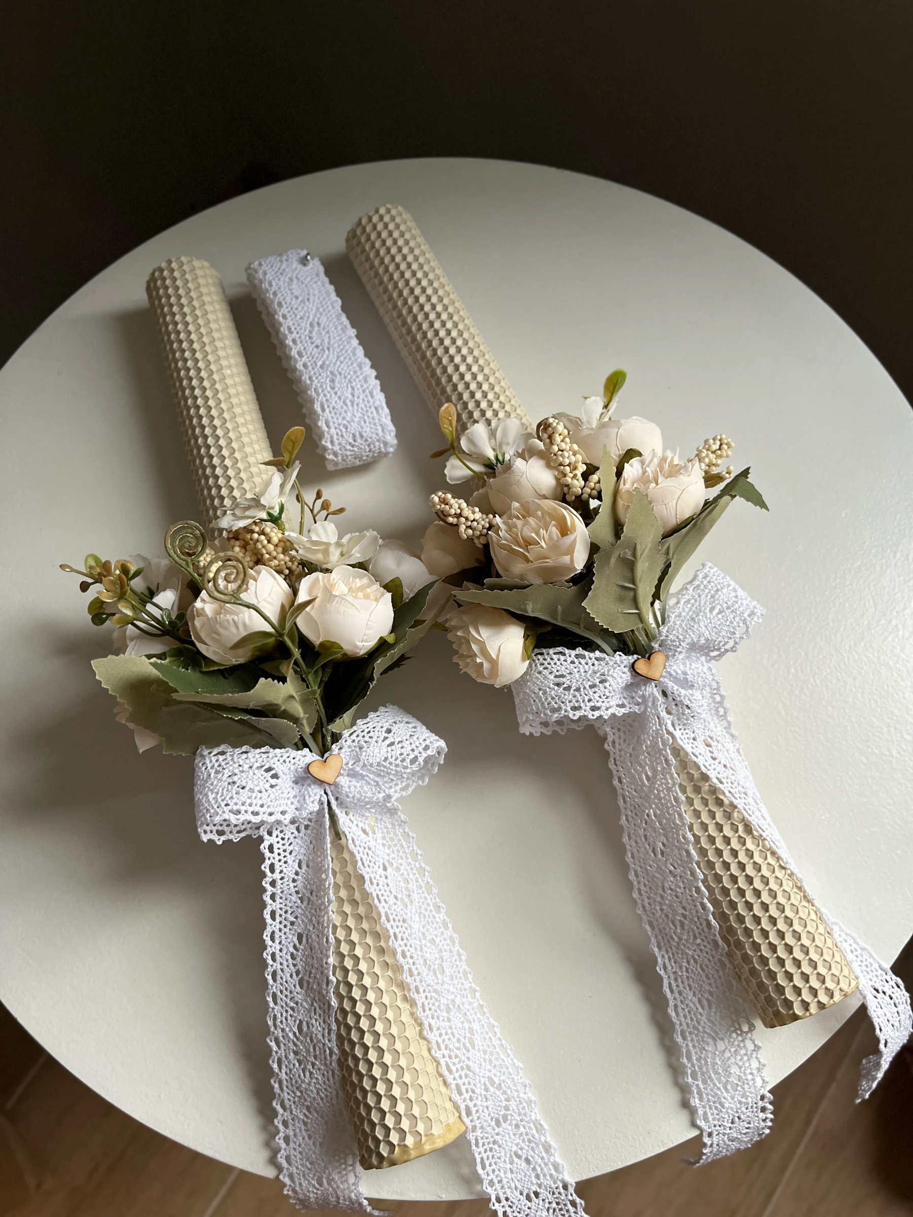 Венчальный набор "Пион нежный"