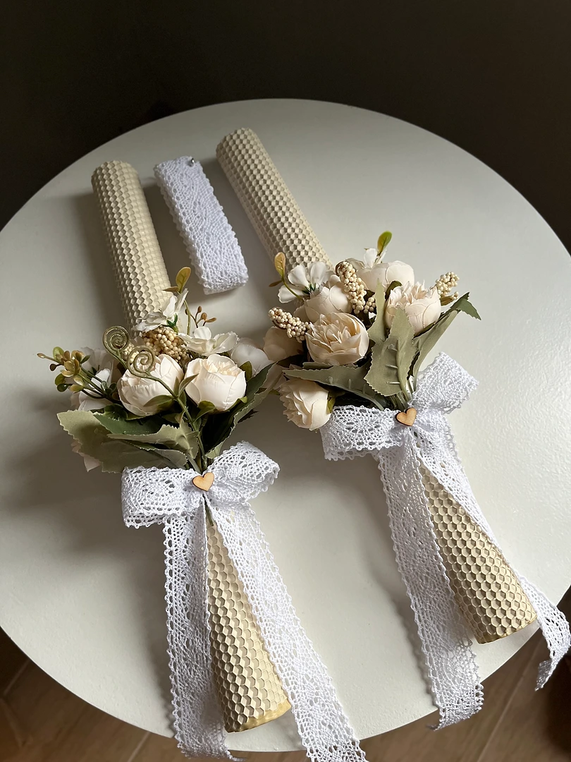 Венчальный набор "Пион нежный"